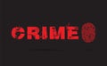 Crime prevention fingerprint