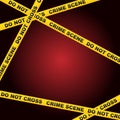 Crime scene background