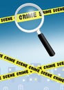 Crime scene Royalty Free Stock Photo