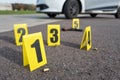 Crime scene Royalty Free Stock Photo