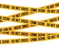 Crime scene yellow tape