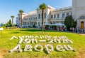 Crimea - August 2020: Livadia Palace near Yalta