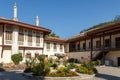 Crimea, Bakhchisarai. Courtyard of palace of the Khans Royalty Free Stock Photo