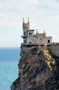 Crimea, Castle Swallow's Nest Royalty Free Stock Photo