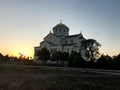 Crimea. Chersonesus. St. Vladimir`s Cathedral Royalty Free Stock Photo