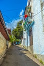 Old city street. Streets and views of the southern seaside city Royalty Free Stock Photo