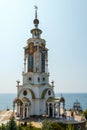 Crimea, Malorechenskoye. Temple-lighthouse of St. Nicholas the Wonderworker