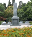 Crimea. Monument to the deported Tatars in Yalta