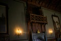 Crimea Vorontsov Palace Interior Dark Room Candles