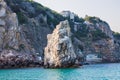 Crimea, Yalta, 24, May, 2015: The Rock of the Sail Royalty Free Stock Photo