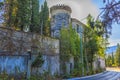 Ovchinnikov`s mansion, during the war it housed the Gestapo, as evidenced by photographs of that time