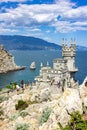 Crimea, Yalta. View of the castle