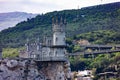 Crimea, Yalta. View of the castle