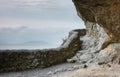 Crimean landscape on a cloudy day.