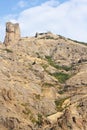 Crimean mountains. The peninsula of Crimea Royalty Free Stock Photo