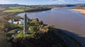 Ireland. county Wexford. Crimean war memorial round tower