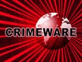 Crimeware Digital Cyber Hack Exploit 2d Illustration Royalty Free Stock Photo