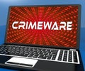 Crimeware Digital Cyber Hack Exploit 3d Rendering Royalty Free Stock Photo