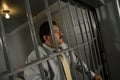 Criminal Behind Bars In Jail