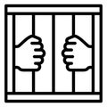 Criminal  Isolated Vector Icon which can easily modify or edit Royalty Free Stock Photo