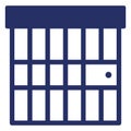 Criminal jail, imprison Isolated Vector Icon which can be easily modified or edit