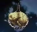 Criminal mind with hangman noose 3d rendering