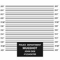 Criminal mugshot line. Police lineup or mugshot Royalty Free Stock Photo