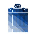 Criminal Peeping From Fence Icon