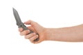 Criminality - Sharp pocketknife Royalty Free Stock Photo