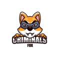 Criminals Fox Cartoon Logo