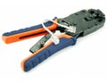 Crimper and short path cord Royalty Free Stock Photo