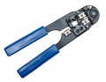 Crimping Tool for telephone plugs Royalty Free Stock Photo