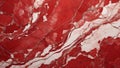 Crimson Allure: Rojo Alicante Marble\'s Bold Design Element. AI Generate