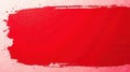 Crimson brushstroke abstract background a bold, vibrant swatch for design projects. Generative AI Royalty Free Stock Photo