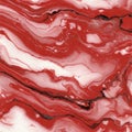 Crimson Flow Abstract Royalty Free Stock Photo