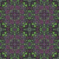 Crimson Green crystal glass kaleidoscope mosaic prism pattern 3d seamless backdrop