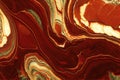 Crimson Jasper Elegance: A luxurious stone background texture showcasing the deep red tones of red jasper marble Royalty Free Stock Photo