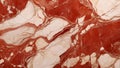 Crimson Majesty: Rojo Alicante Marble\'s Regal Charm. AI Generate