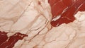 Crimson Majesty: Rojo Alicante Marble\'s Regal Presence. AI Generate