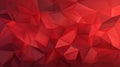 Crimson Mosaic: A Geometric Symphony of Overlapping Polygons