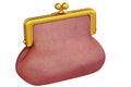 Crimson purse