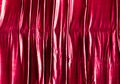 Crimson red curtain as an abstract background Royalty Free Stock Photo