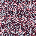Crimson triangle seamless pattern