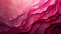 Crimson Waves, A Textural Symphony of Pink Folds and Shadows