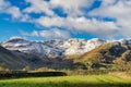 Cringle Crags, a range of mountains in the English Lake District Royalty Free Stock Photo