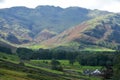 Crinkle Crags above Great Langdale Royalty Free Stock Photo