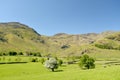 Crinkle Crags at head of Mickleden valley, Lake District Royalty Free Stock Photo