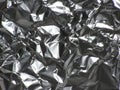 Crinkled tinfoil Royalty Free Stock Photo