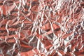 Crinkled tinfoil Royalty Free Stock Photo