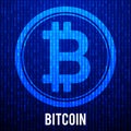 Cripto currency bitcoin Royalty Free Stock Photo